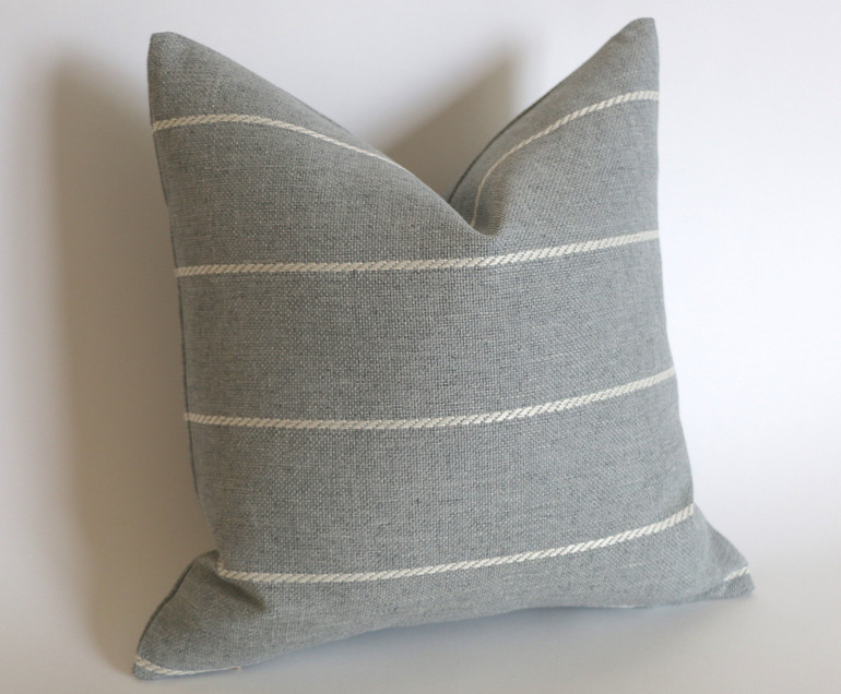 Outdoor Pillow Cover / Dark Blue Pillow Cover / Patio Pillow / Outdoor Cushion / Patio Decor / Pool Decoration / Coastal Pillow Cover