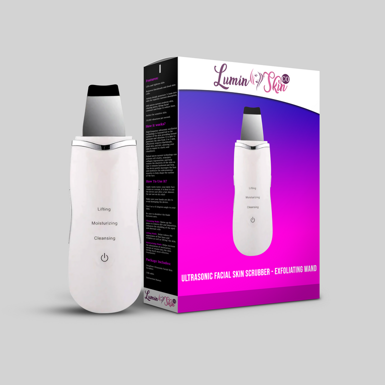 Ultrasonic Facial Skin Scrubber - Exfoliating Wand Ultrasonic Facial Skin Scrubber - Exfoliating Wand