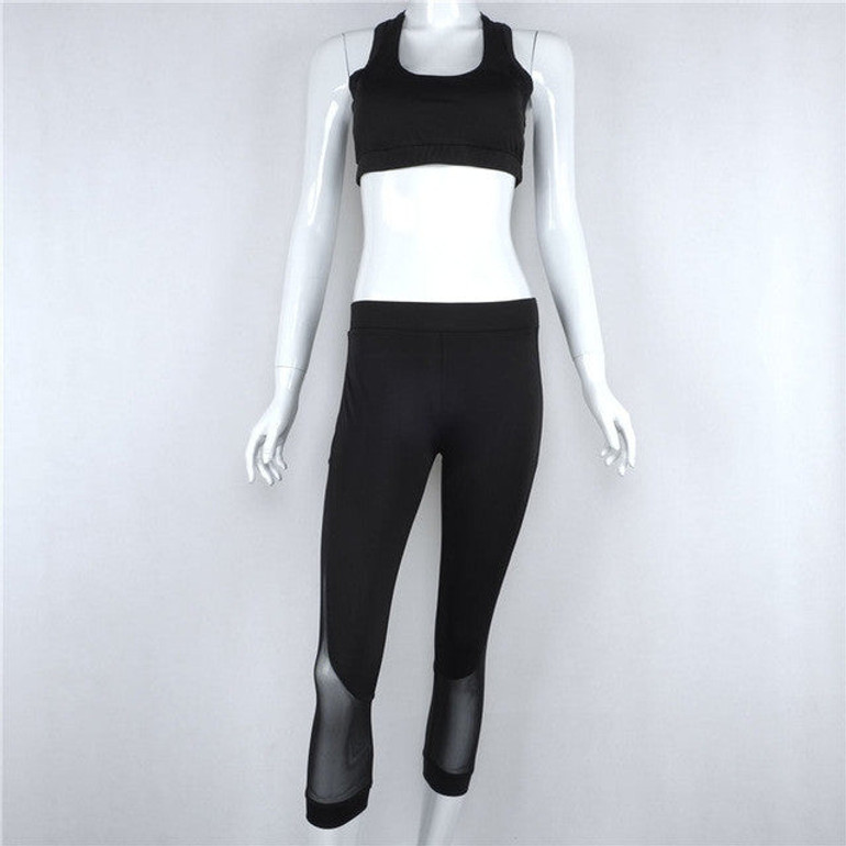 Black Mesh Outfit
