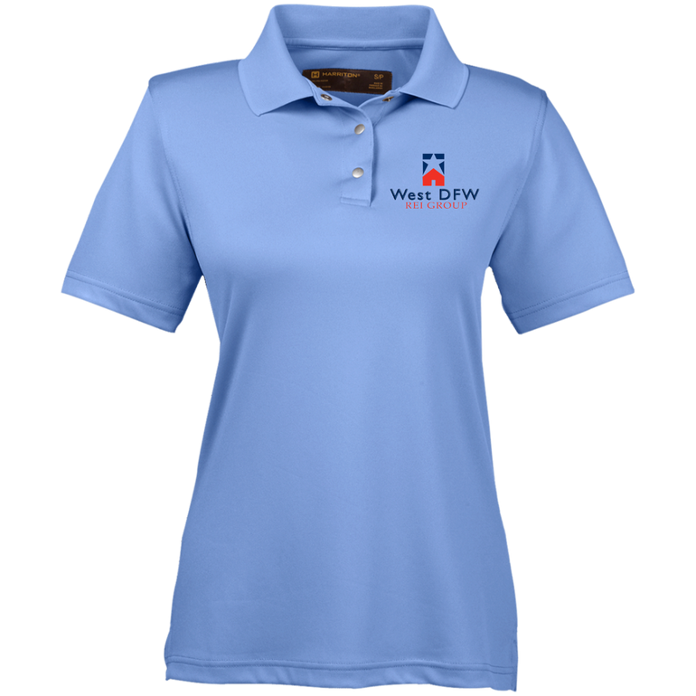 West DFW REI Ladies' Snap Placket Performance Polo