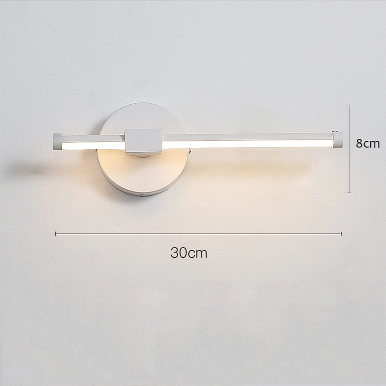 Modern LED Wall Lamp  90V-260V Bedroom Wall Light LED Sconce Black White Lamp Modern LED Wall Lamp  90V-260V Bedroom Wall Light LED Sconce Black White Lamp