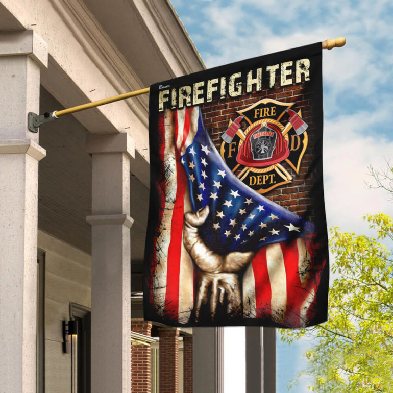 US Firefighter Flag