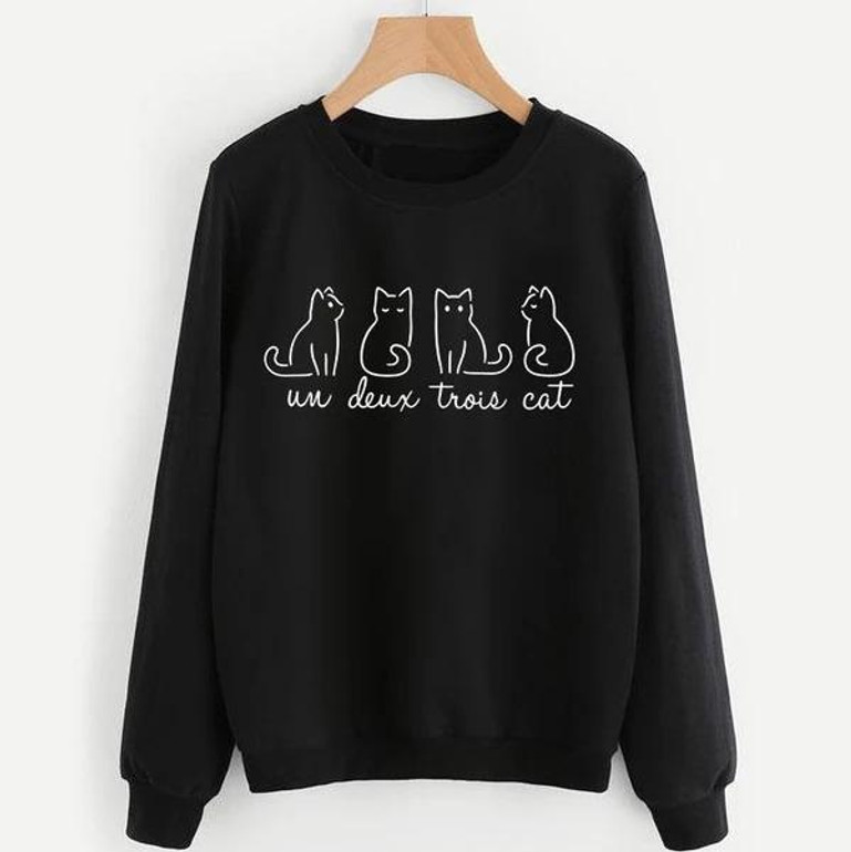 Un Deux Trois Cat Shirt