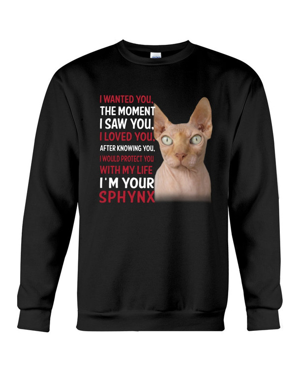 Sphynx Cat Wanted Moment Love Protect Sweatshirt Sweater