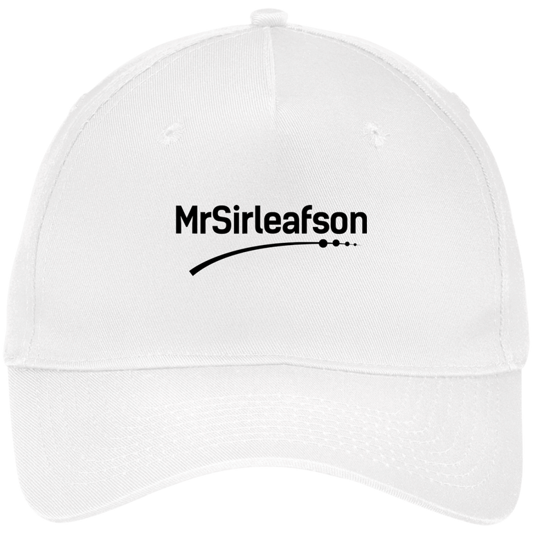 MrSirleafson Five Panel Twill Cap