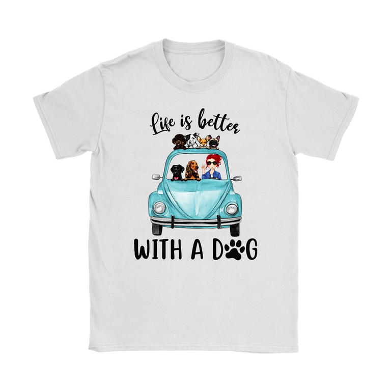 Life Is Better With A Dod Blue Car