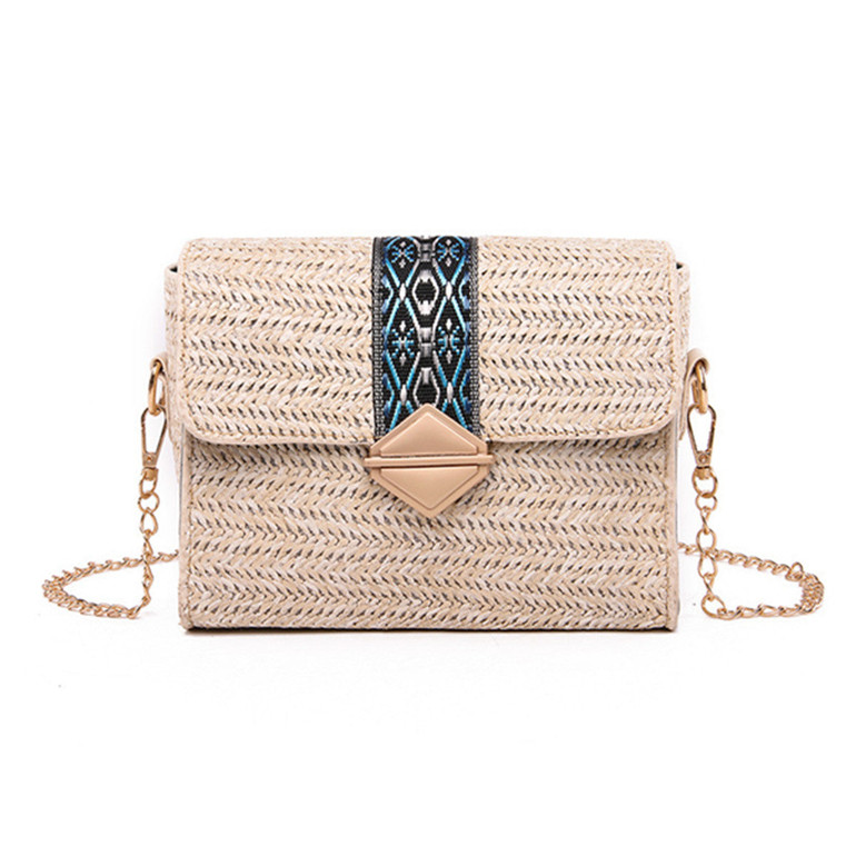 Women Summer Beach Straw Bag