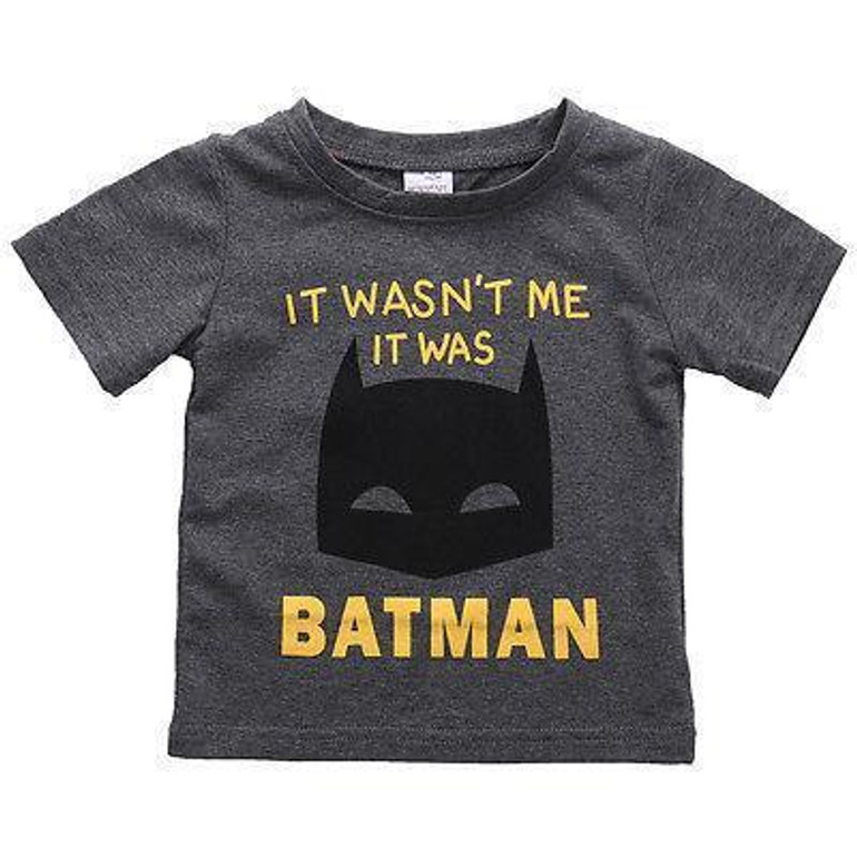 It Wasn't Me It Was Batman Baby Outfit