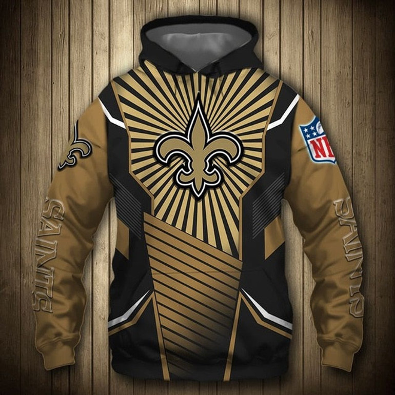 New Orleans Saints Sunlight Casual Hoodie
