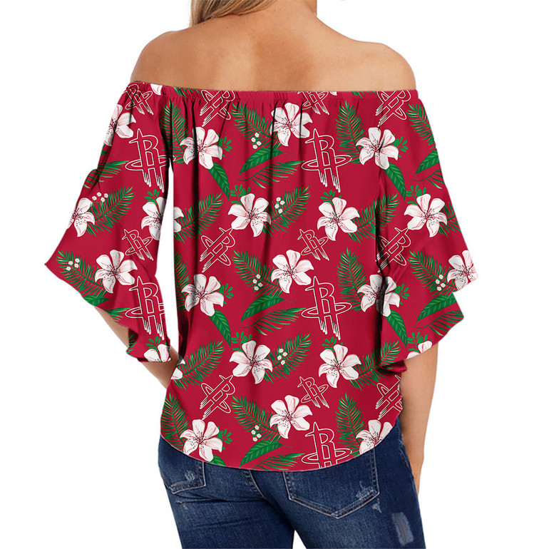 Houston Rockets Women Strapless Shirt