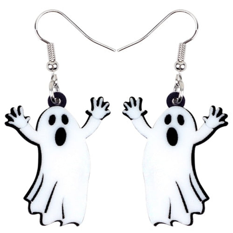FREE OFFER Cartoon Ghost Halloween Earrings