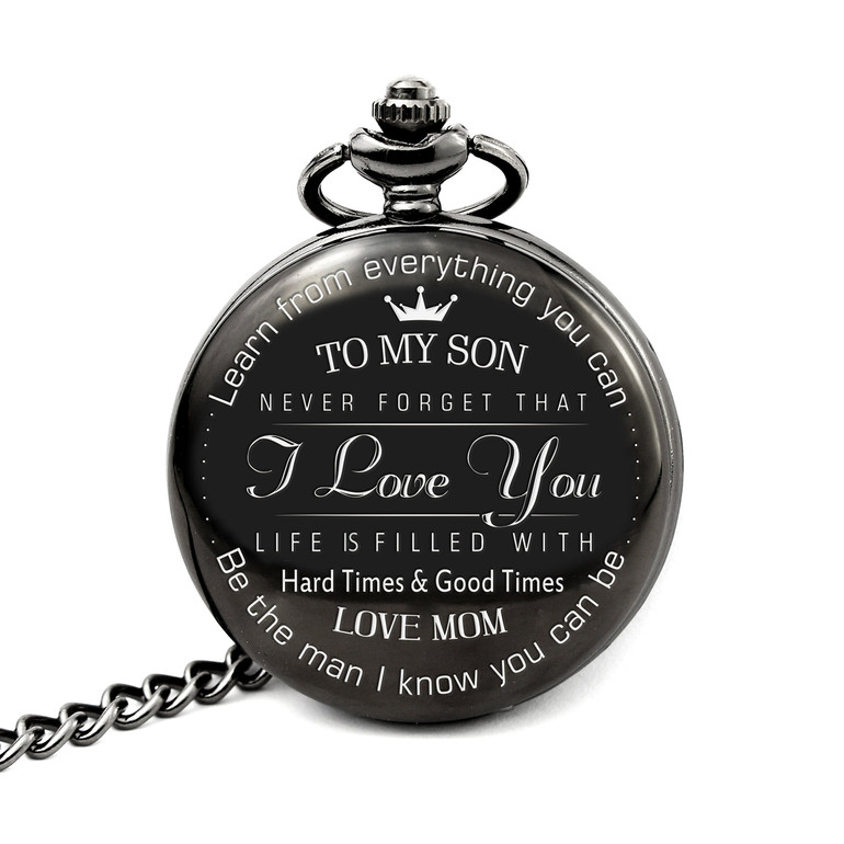 To My Son - Love Mom  Never forget that i love you  Gift for Son from Mom