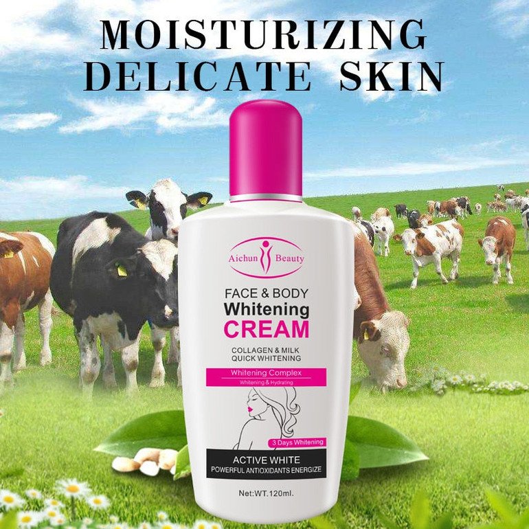 120ml Dark Skin Bleaching Brightening Whitening Body Lotion