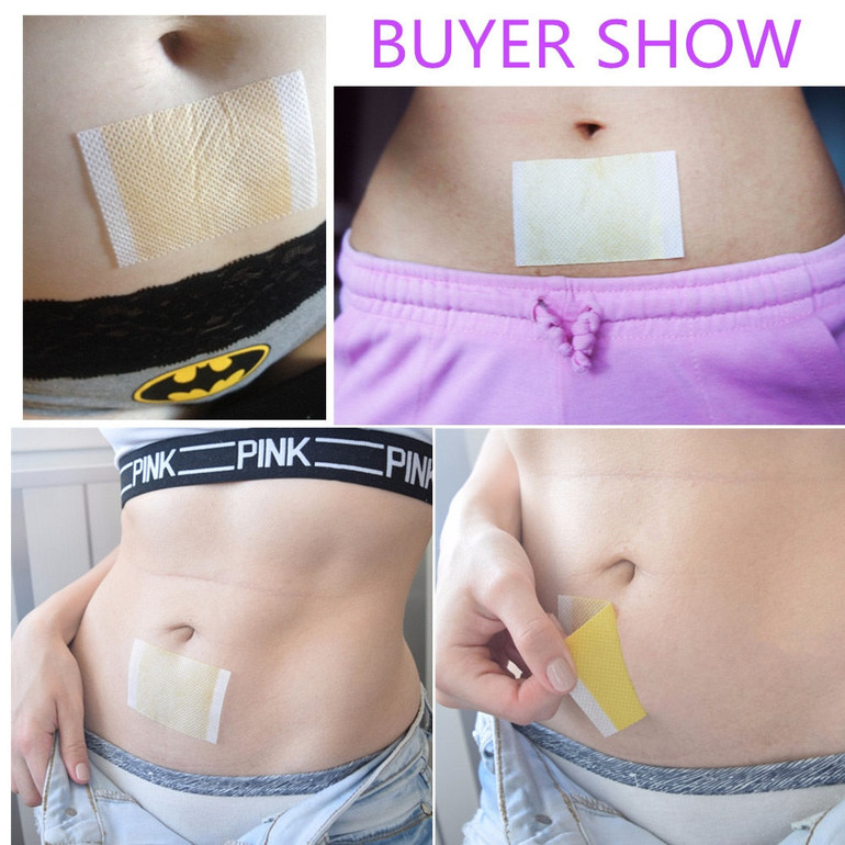 200 Patches Natural Fat Burning Slimming Navel Sticker