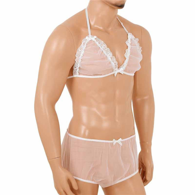 Sissy Sheer Lingerie Set