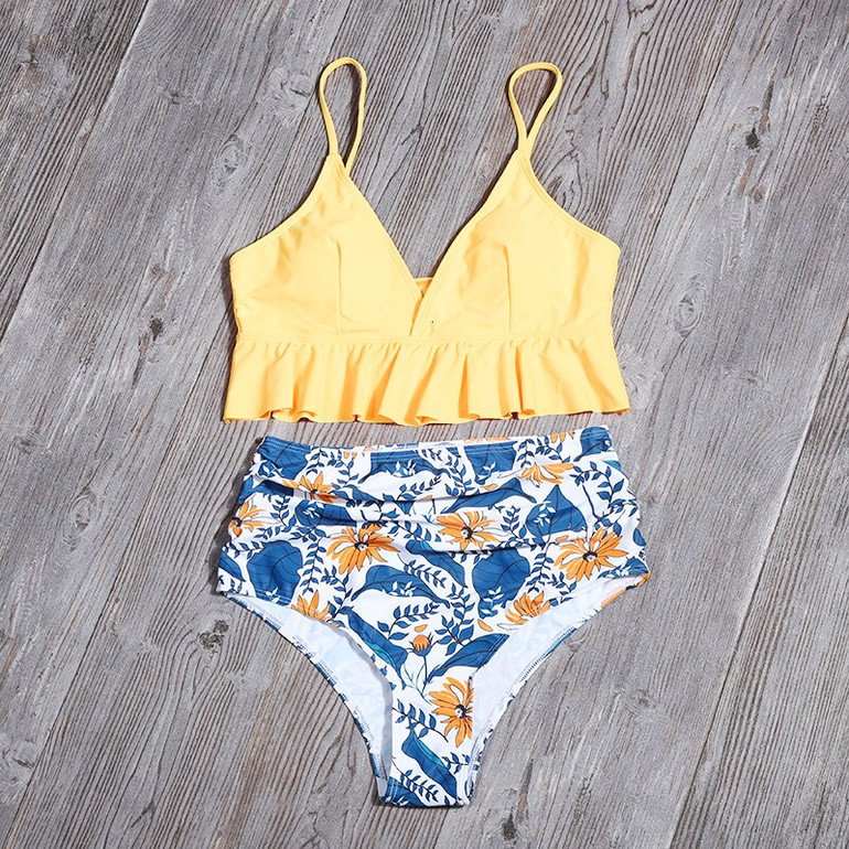 Ruffle Bikini Set