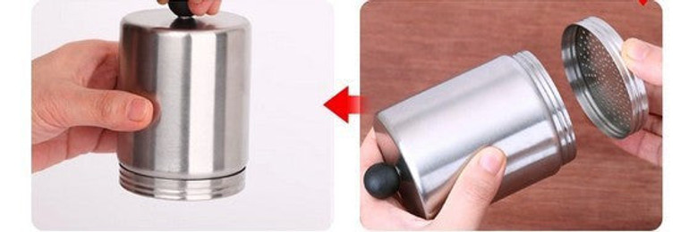 304 stainless steel fancy coffee powder Coffee Stencil  mould cappuccino garland