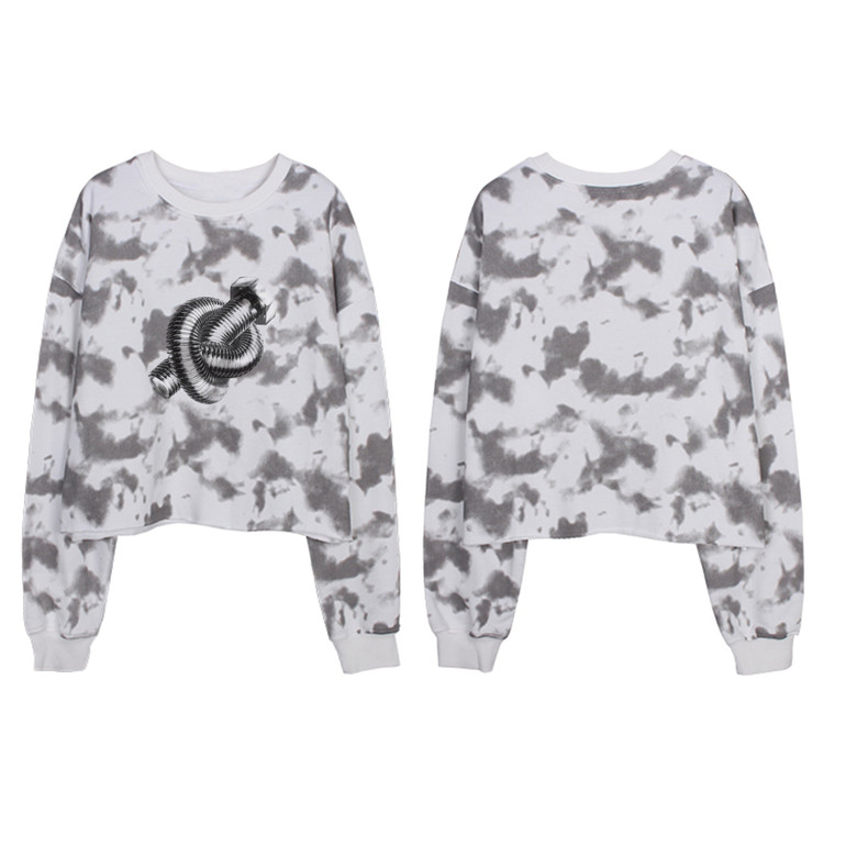 Women 's Fashion Long Sleeves White Fleece Tops Women 's Fashion Long Sleeves White Fleece Tops