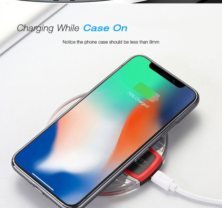 wireless Fast Charging Dock Cradle Charger for iphone XS MAX XR samsung xiaomi huawei