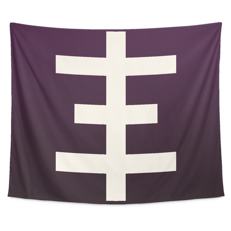 TOPY Psychick Cross Tapestry TOPY Psychick Cross Tapestry