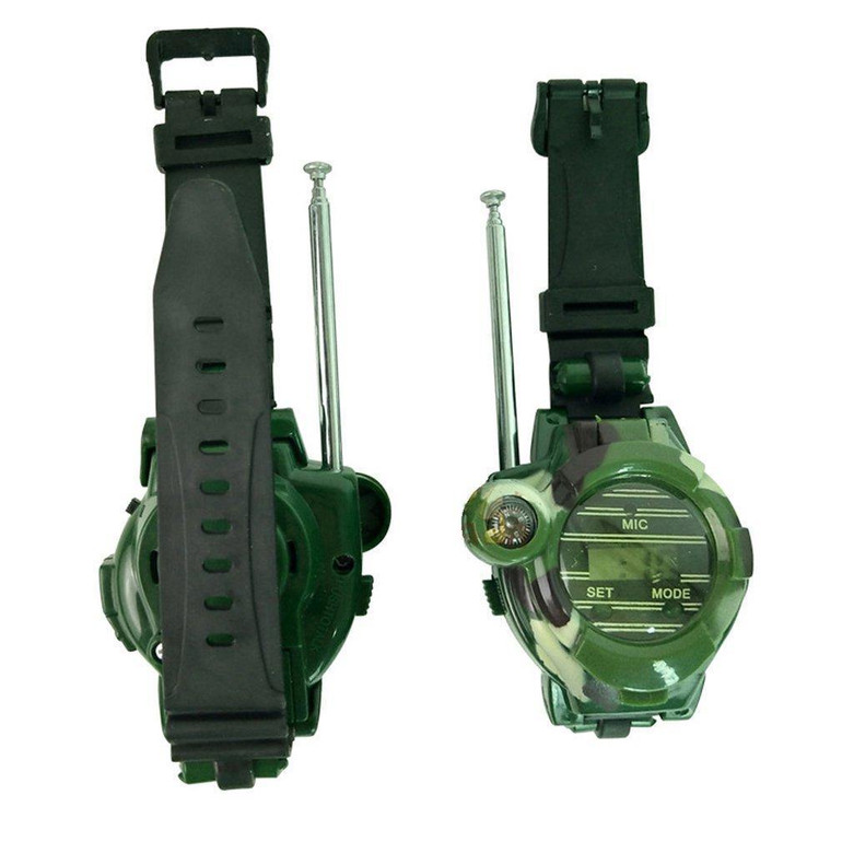 7 in 1 Camouflage 2 Way Walkie Talkies Watches