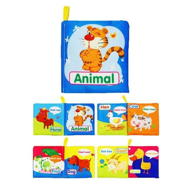 Soft Cloth Learning Cognize Books