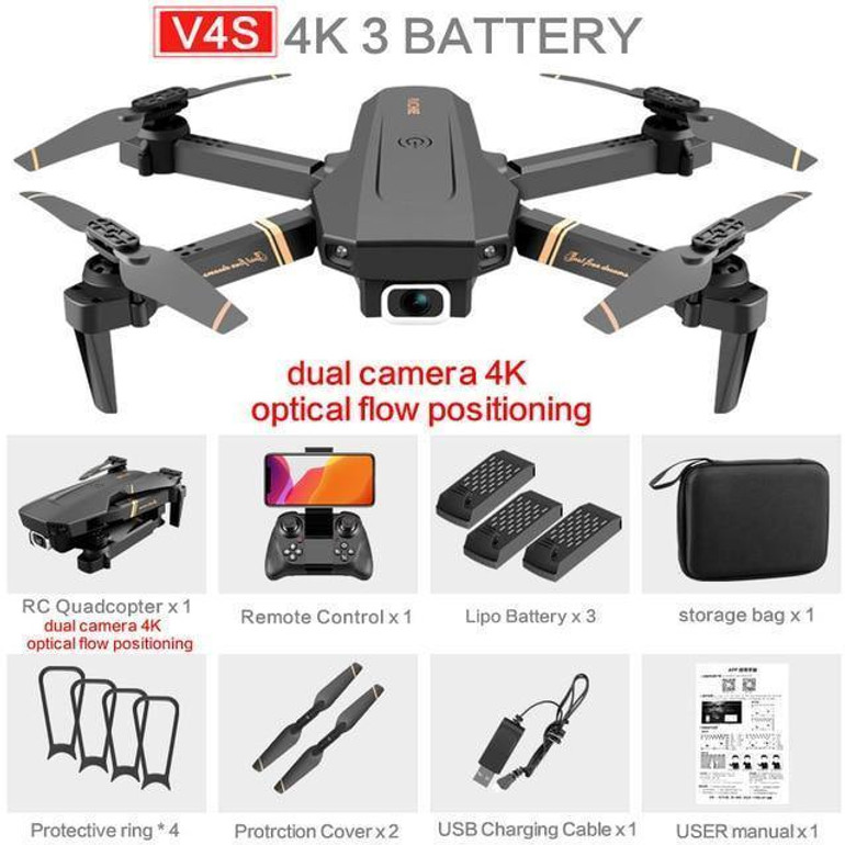 4k HD Wide Angle Camera Drone Dual Camera Quadcopter