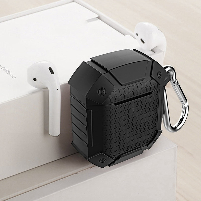 Heavy Duty Tough Armor Rugged AirPods Case Shock Proof Cover