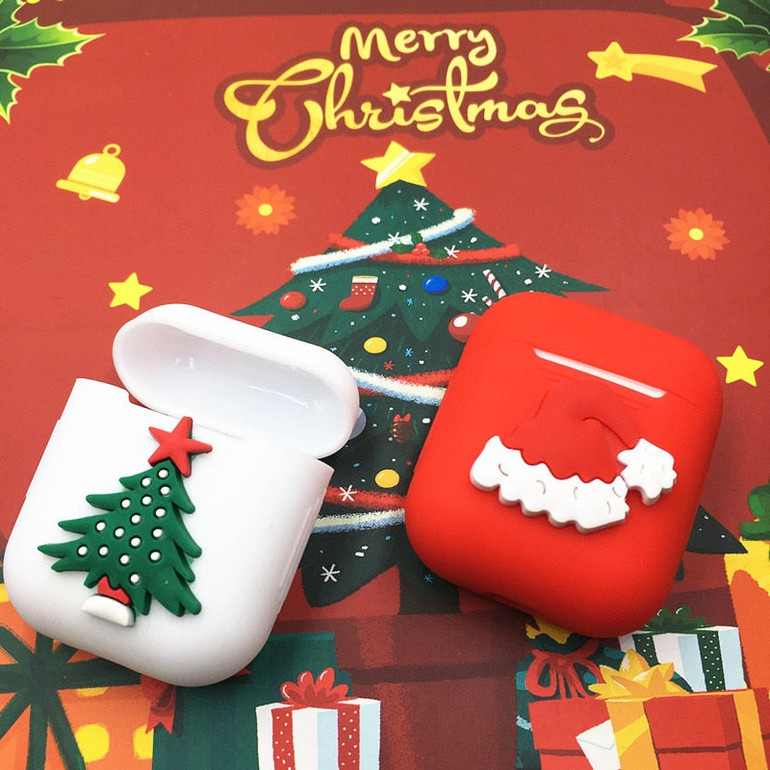 Christmas 'Santa Hat' AirPods Case Shock Proof Cover