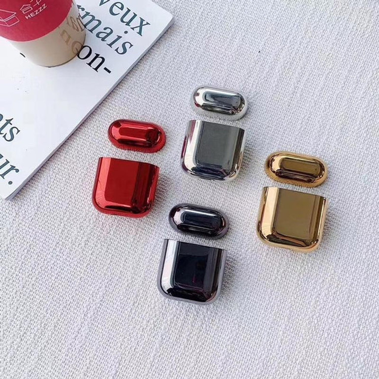 Ruby Plated AirPods Case Shock Proof Cover