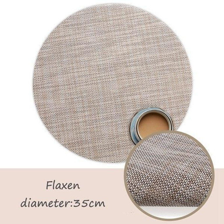 4pcs/set Round Table Mat