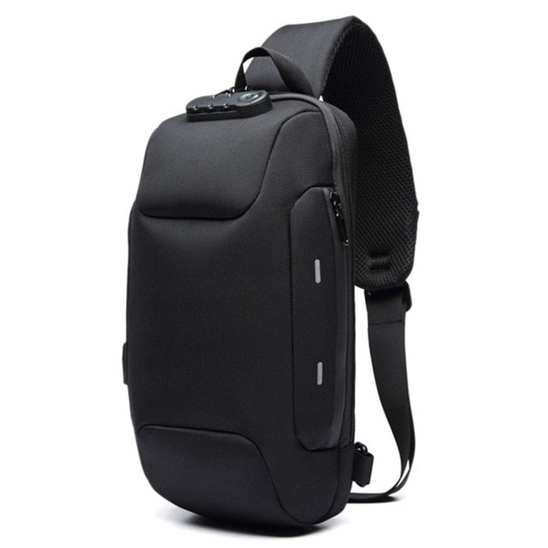 Anti-theft Backpack With 3-Digit Lock Shoulder