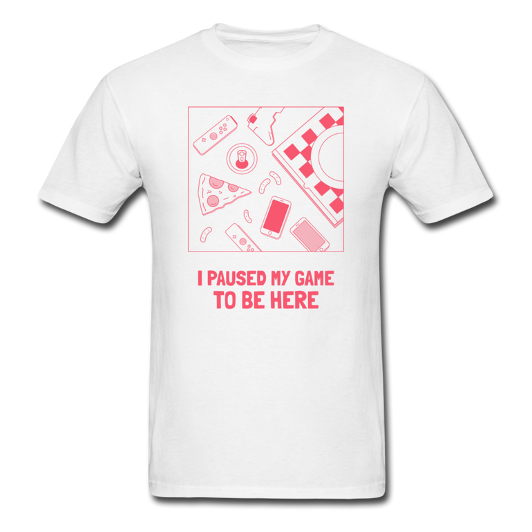 Paused my game Men's T-Shirt tee