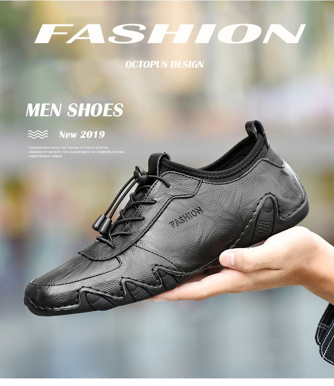 Classic Comfortable Men Casual Shoes Loafers Men Shoes Genuine Leather Shoes Men Flats Hot Sale Soft Leather Moccasins Shoes