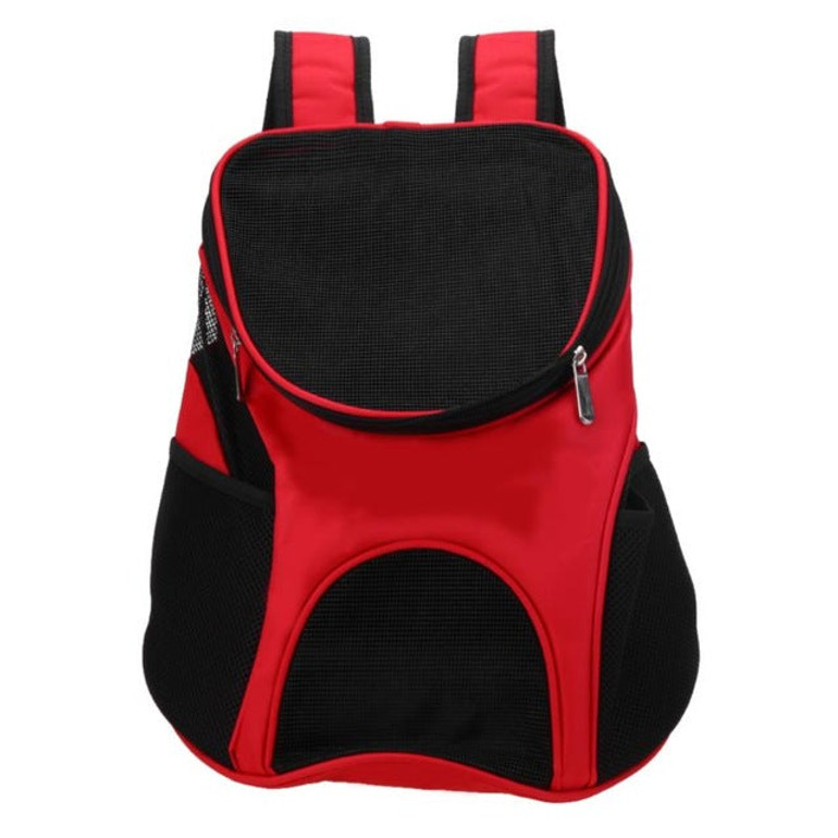 Pet Backpack Dog Carrier Bags Portable 3KG Pet Front Travel Bag Mesh Small Backpack Bag Head Out Double Shoulder Bag