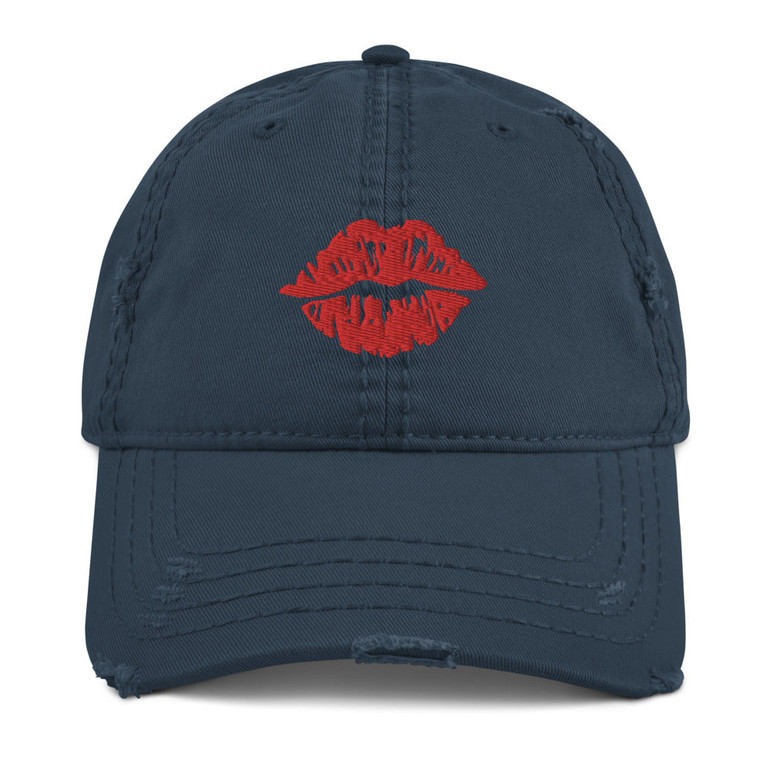 Distressed #SerialKissed Dad Hat Distressed #SerialKissed Dad Hat