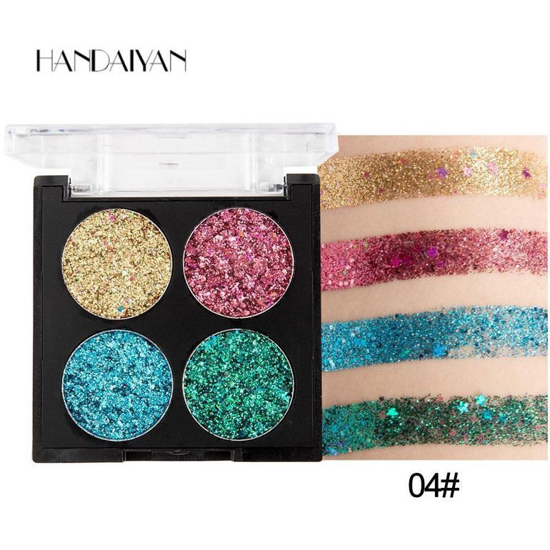 4 Colors Pentagram Fragment Eyeshadow