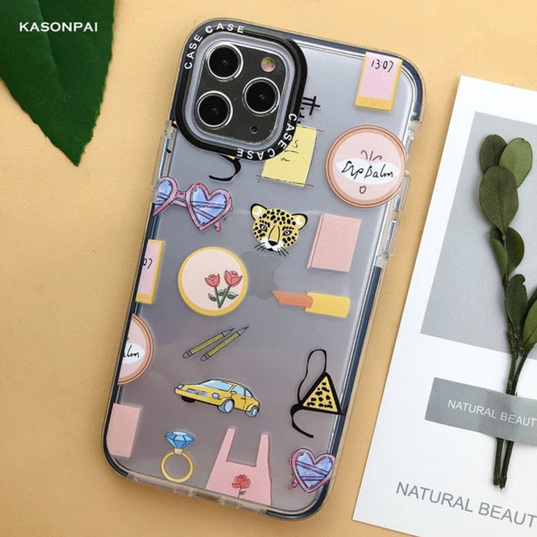 Cartoon Cat Dog Cute Animal iPhone Cases
