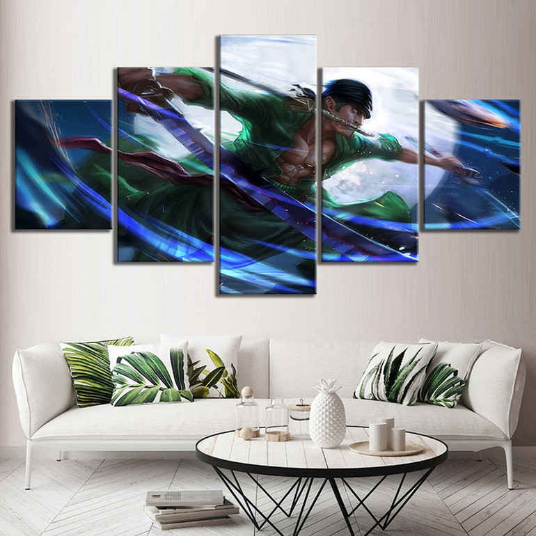 One Piece Roronoa Zoro Pirate Hunter Canvas