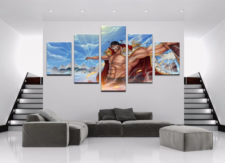 One Piece Whitebeard Canvas