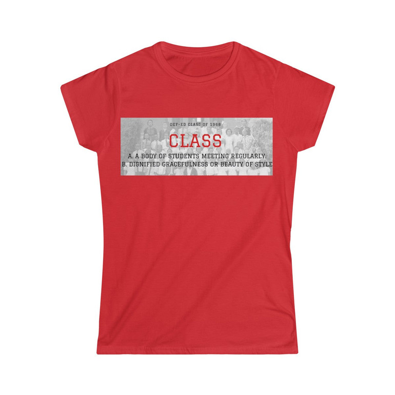 definition of CLASS Women's Softstyle Tee
