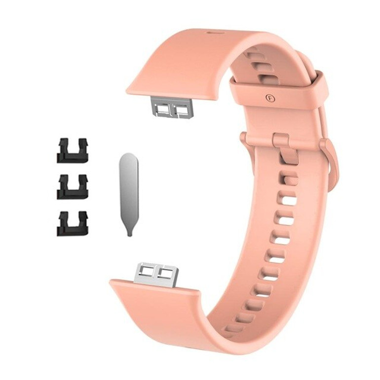 2020 Silicone Band For Huawei Watch Fit Strap Tool Watch Case Screen Protector Bracelet correa for huawei fit smart watch strap