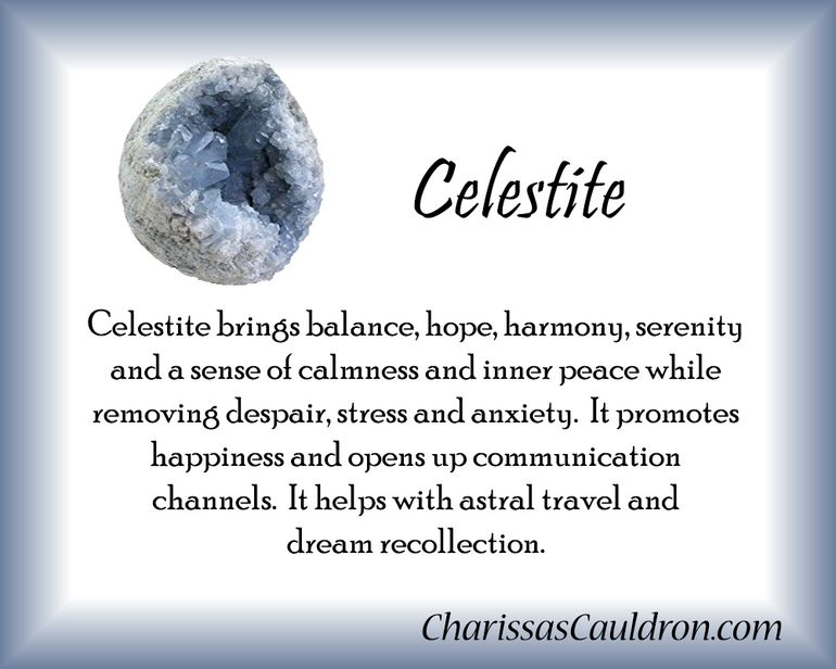 Celestite Crystal Essence - Nature's Remedies