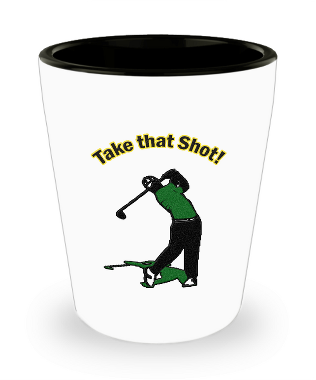 Funny Golf Gifts - Golf Shot Glass - Golfers Need A Shot Too