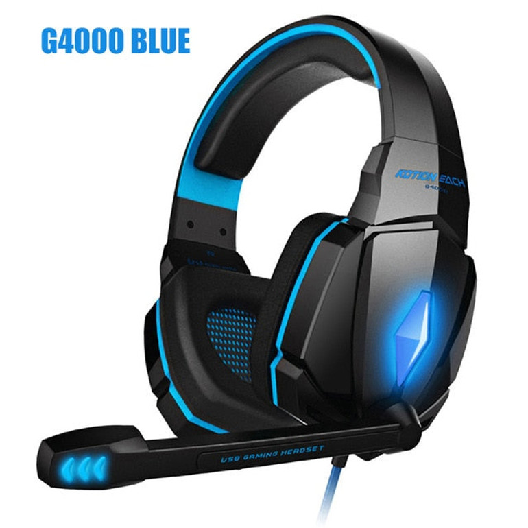Headset over-ear Wired Game Earphones Gaming Headphones Deep bass Stereo Casque with Microphone for PS4 new xbox PC Laptop gamer