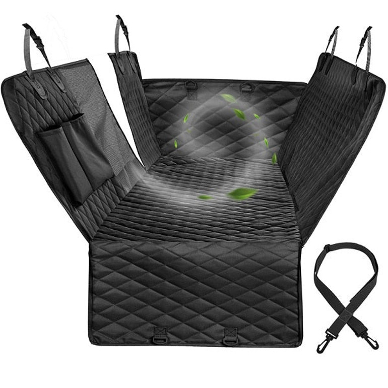 Dog Car Seat Cover View Mesh Waterproof Pet Carrier With Zipper And Pockets