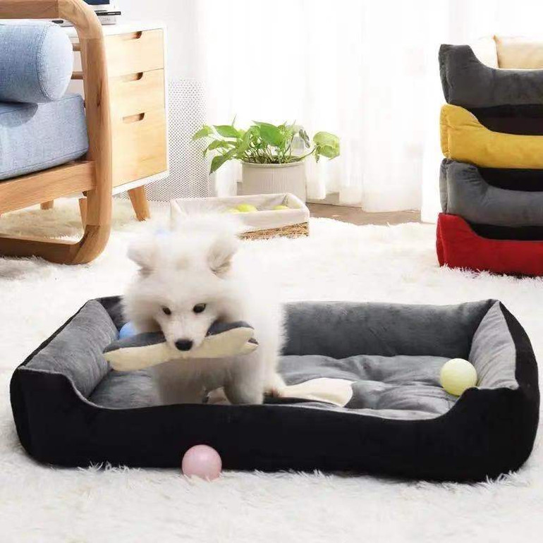 Royal Animals Super Soft Sofa Dog Beds Waterproof Bottom Soft Fleece Warm Bed For Dog Plus Size Soft Pet Bed Cat Bed Winter