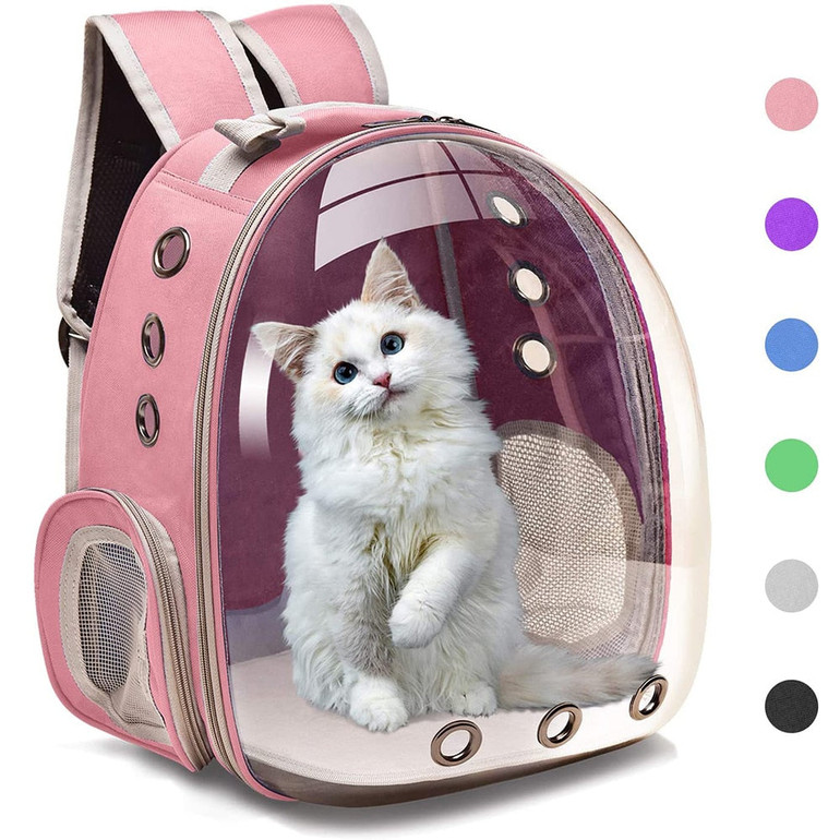 Cat Carrier Bags Breathable Pet Carriers Small Dog Cat Backpack Travel Space Capsule Cage Pet Transport Bag Carrying For Cats Cat Carrier Bags Breathable Pet Carriers Small Dog Cat Backpack Travel Space Capsule Cage Pet Transport Bag Carrying For Cats
