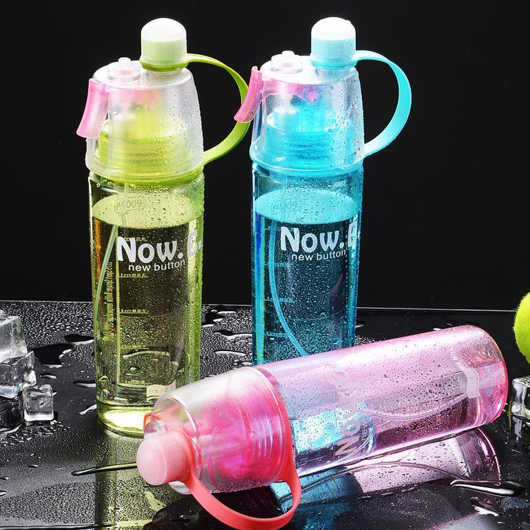 Spray Summer Sport Water Bottle