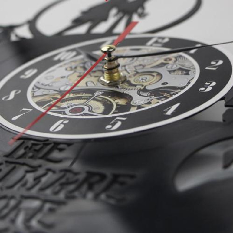 Owl Vinyl LP Wall Clock